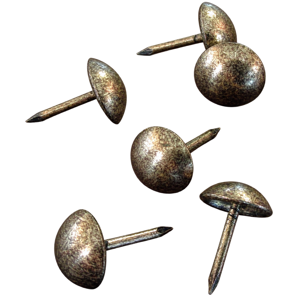 Gwoździe złote 10 mm